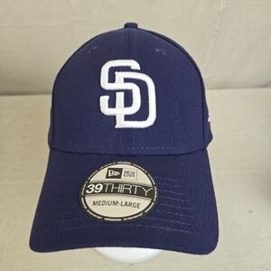 San Diego Padres MLB NE 2016 "Team Classic ALT"  Flex-Fit Hat ~Blue